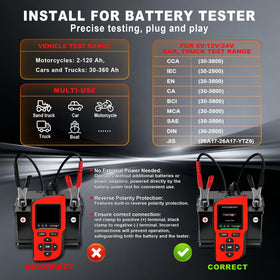 Acclope BT90 PRO ambient temperature sensor displayed to improve test accuracy