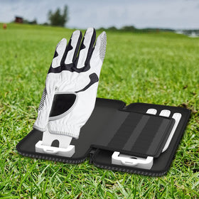 ACCTOLF close-up of ventilation holes to help dry gloves faster