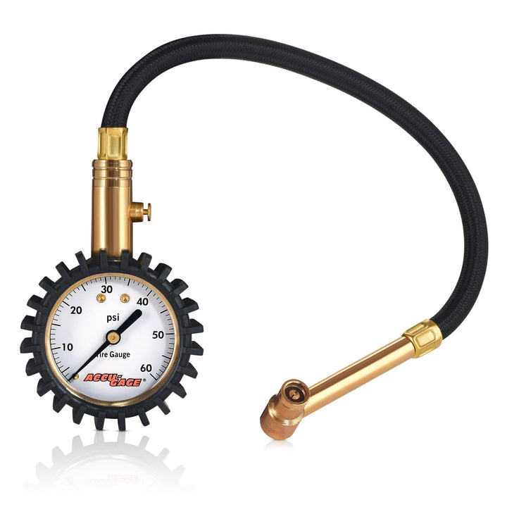 Accu-Gage RRA60X gauge face showing clear dial for fast readings