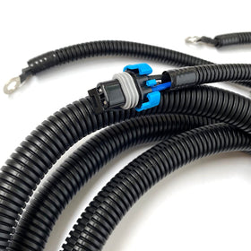ACCYPRO connector close-up with metal contacts for reliable conductivity