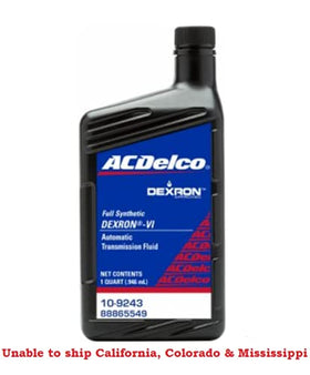 ACDelco 109243 pouring into transmission dipstick tube demonstrating easy pouring and correct fluid