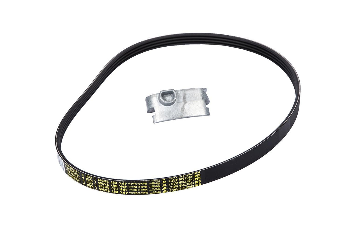 ACDelco 12658178 front packaging showing belt kit and OEM labeling for correct fit