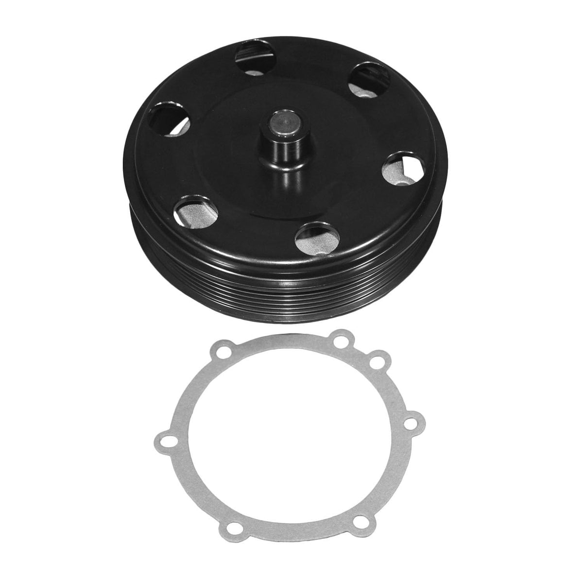 ACDelco 252-1027 front view showing pump housing and mounting points for easy fit