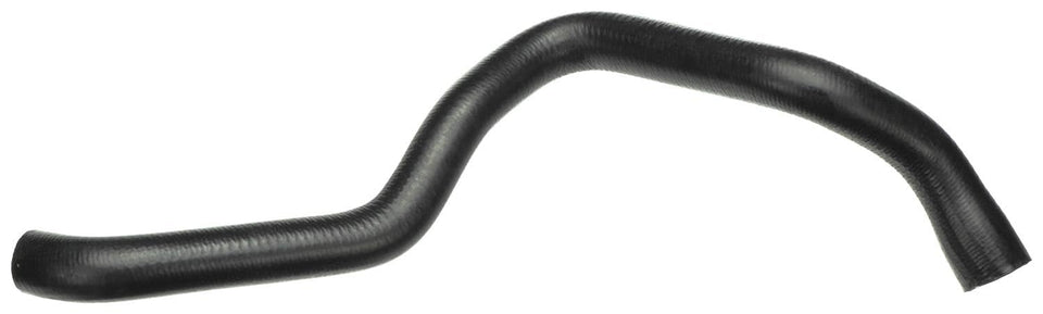 ACDelco molded upper radiator hose front view showing fit and durable build for reliable cooling