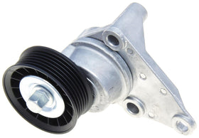 ACDelco 38158 front view showing aluminum body and black pulley for durable fit