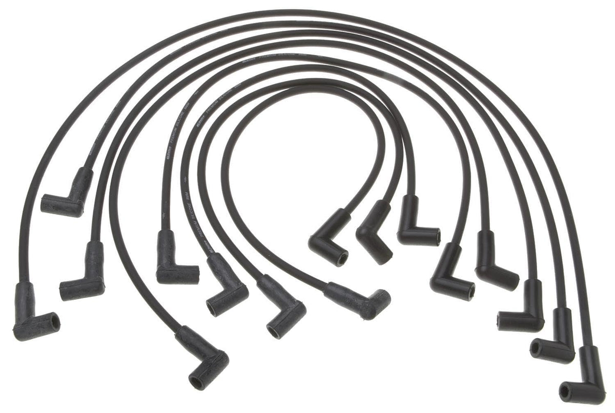 ACDelco 9608U front view of wire set showing complete kit and fitment clarity for easy installation