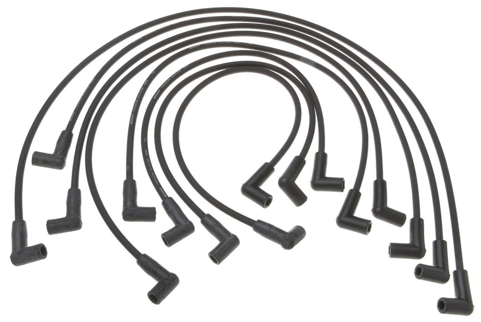 ACDelco 9608U front view of wire set showing complete kit and fitment clarity for easy installation