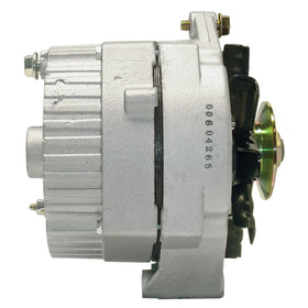 ACDelco alternator next to ruler showing scale for correct fitment and selection