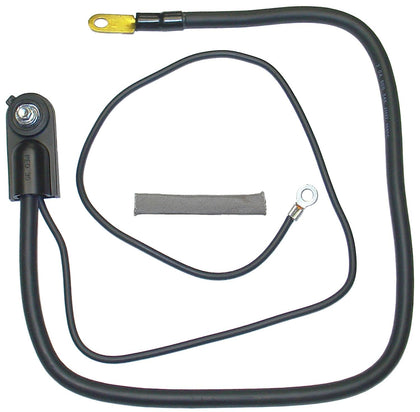 ACDelco Gold battery negative cable front view showing full length and insulation durability