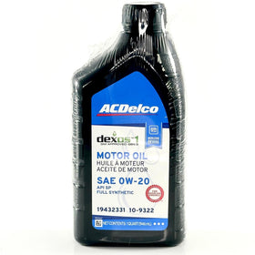 ACDelco quart beside measuring tape showing compact size and storage benefit
