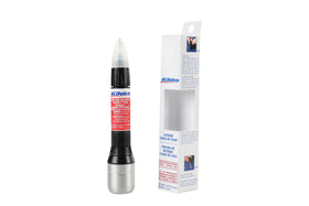 ACDelco brush applicator shown repairing a wider scratch for coverage