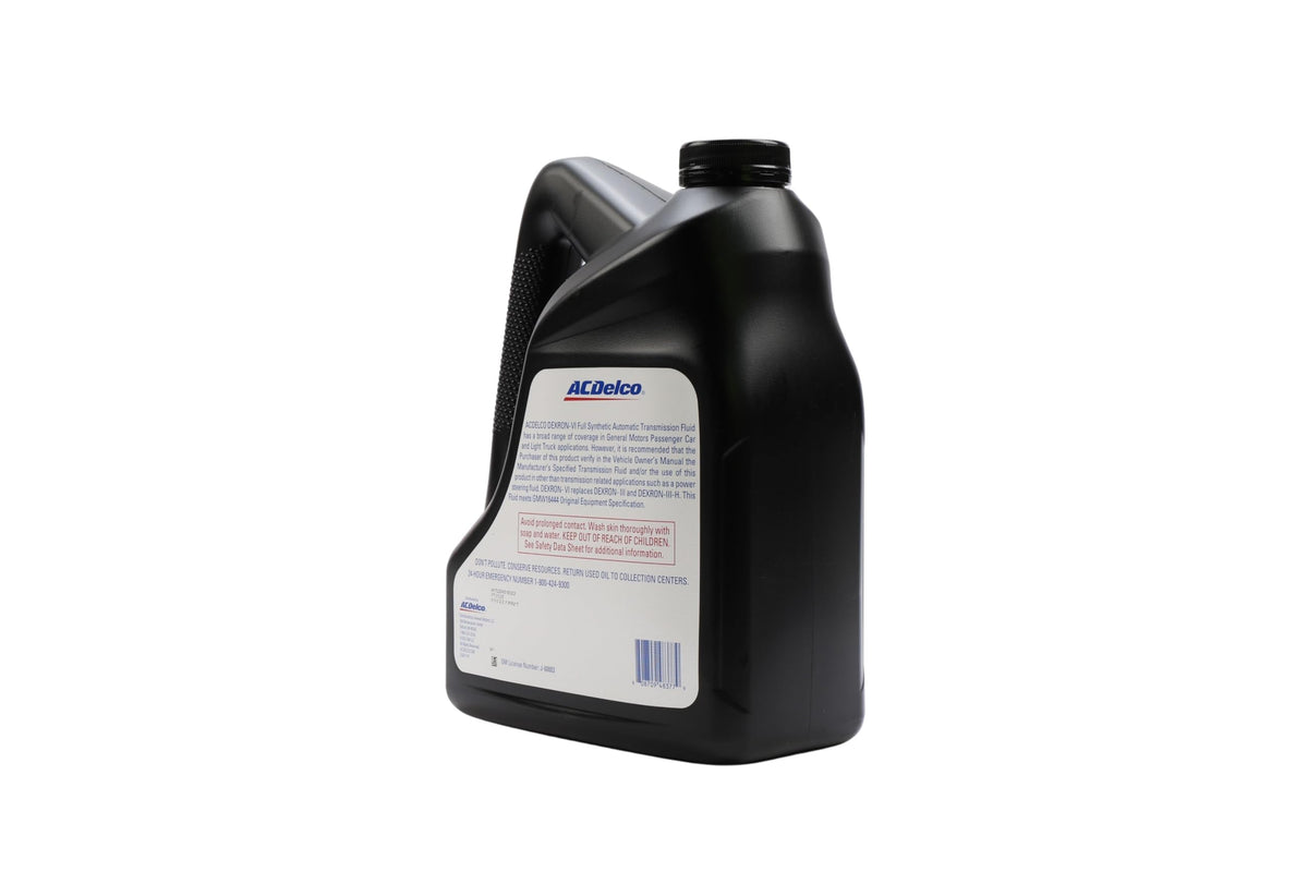 ACDelco DEXRON-VI being poured into transmission showing correct service use