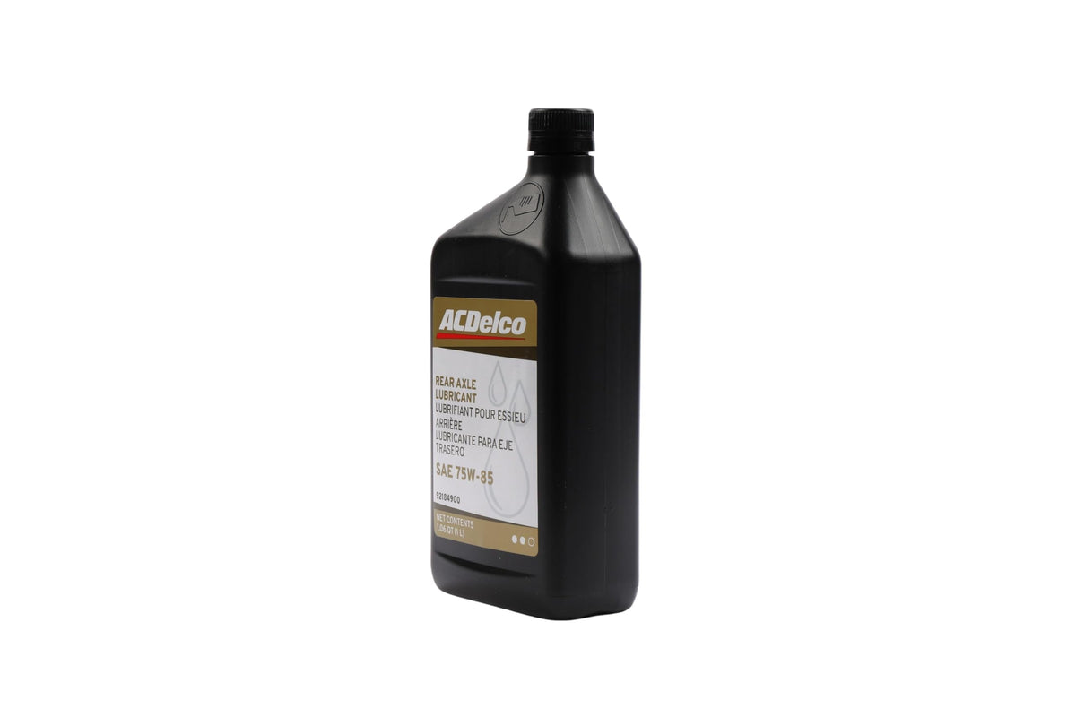 ACDelco bottle pouring into funnel demonstrating controlled refill benefit