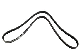 ACDelco serpentine belt front view showing packaging and part number for exact fit