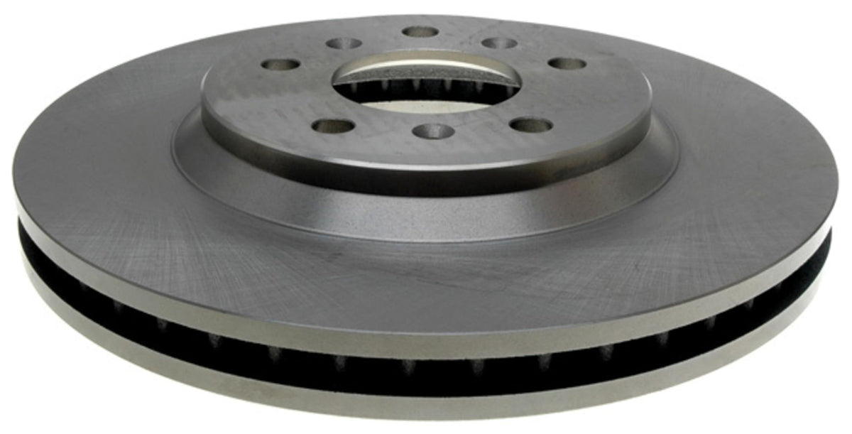 ACDelco front rotor front view showing OEM fit and reliable braking