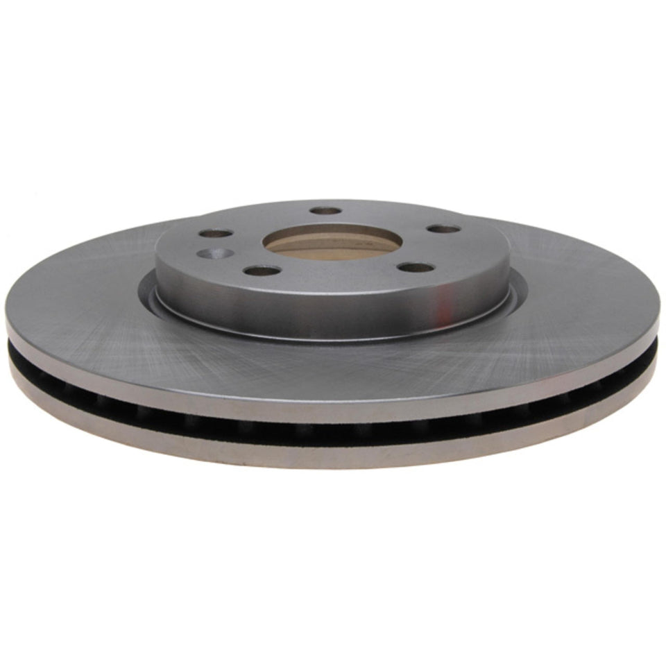 ACDelco front rotor packaging showing part 18A2822A and compatibility, clear labeling benefit