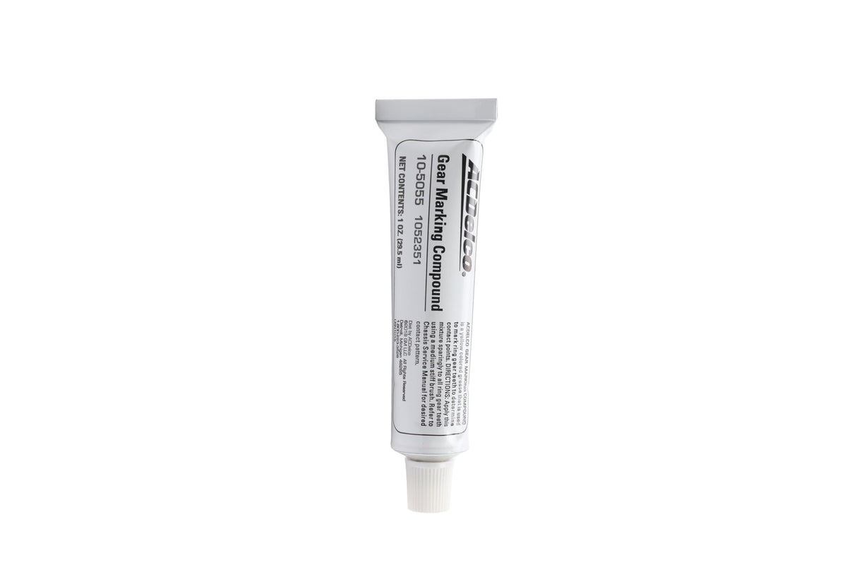 ACDelco tube front view showing label and professional product identity for clear selection