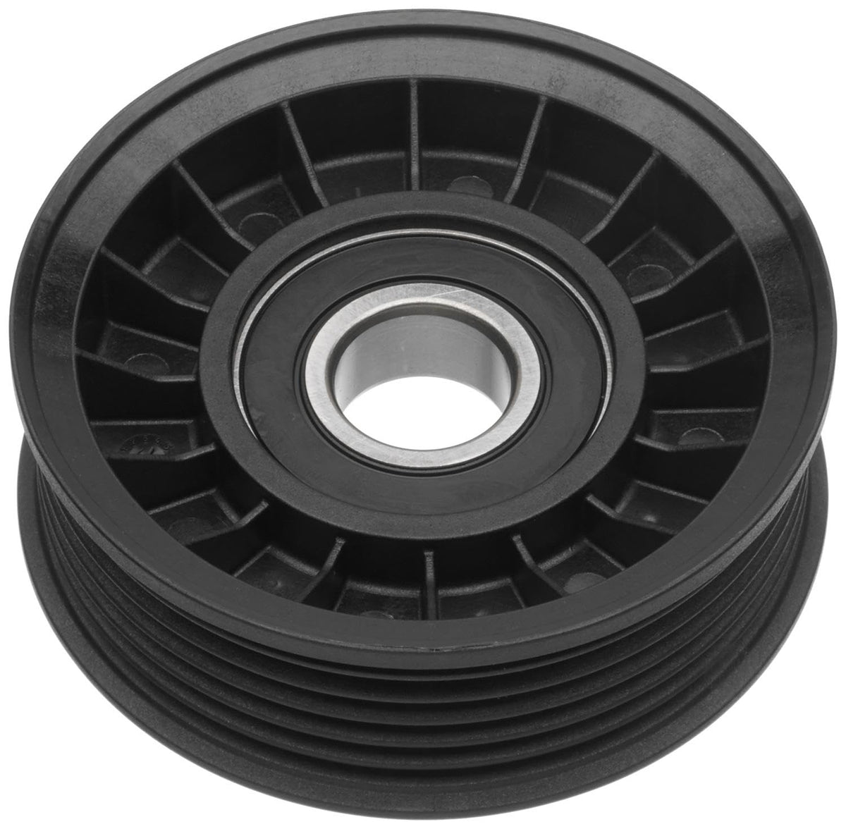 ACDelco Gold 38009 close-up of bearing and flange for smooth tracking