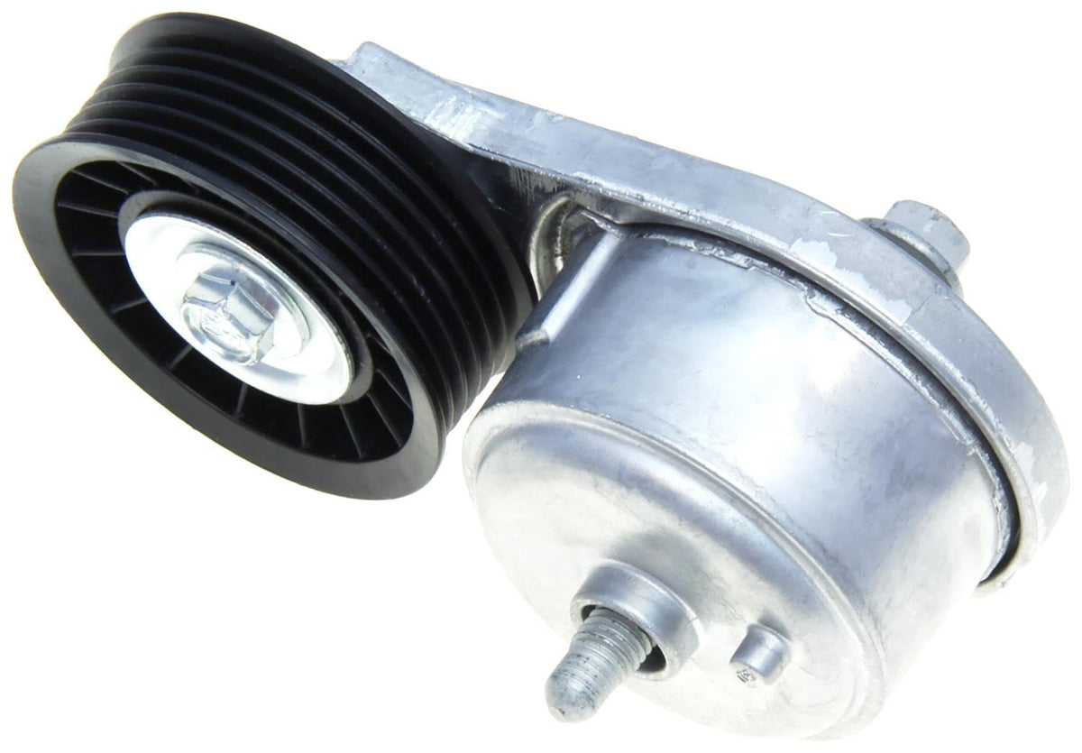 ACDelco Gold 38103 front view showing assembly and pulley, ensuring direct-fit replacement