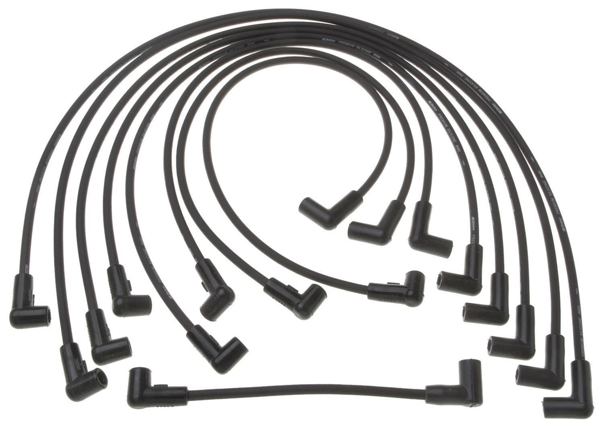 ACDelco Gold spark plug wire set front packaging showing model and fitment benefits
