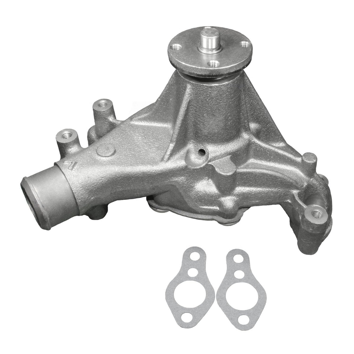 ACDelco Gold pump front view showing mounting flange and inlet for reliable fit