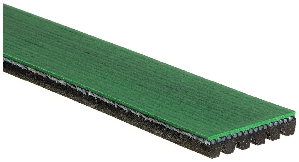 ACDelco Gold K060935HD rib close-up highlighting durable material for long service life