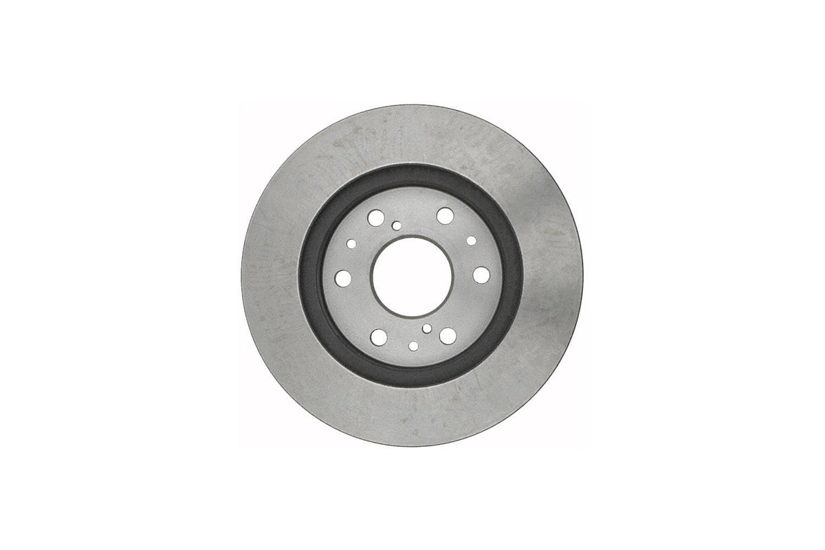 ACDelco Gold rotor installed on hub demonstrating direct-fit ease and proper alignment