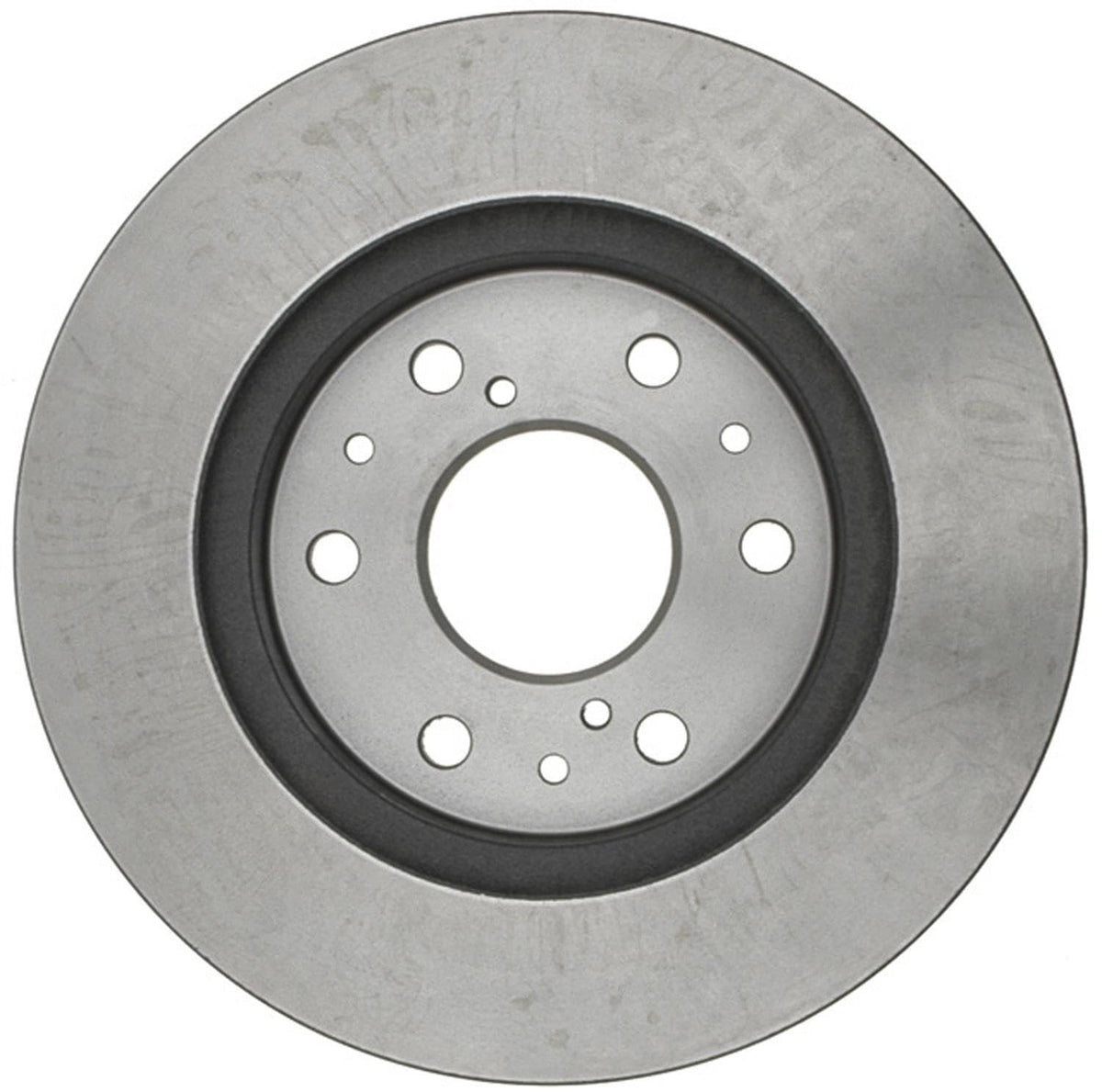 ACDelco Gold rotor next to ruler scale showing correct dimensions for accurate fitment