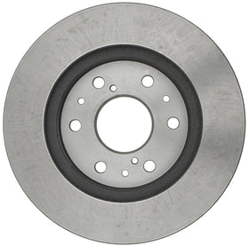 ACDelco Gold rotor next to ruler scale showing correct dimensions for accurate fitment