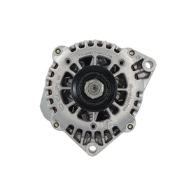 ACDelco Gold side view with aluminum case and pulley illustrating heat dissipation and durability