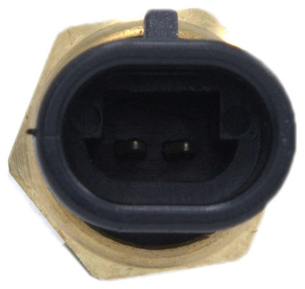 ACDelco Gold close-up of threads and electrical connector for secure seal and contact