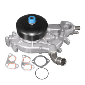 ACDelco Gold front view of water pump showing mounting points and fit benefits