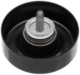 ACDelco pulley close-up bearing detail displaying durable construction benefit