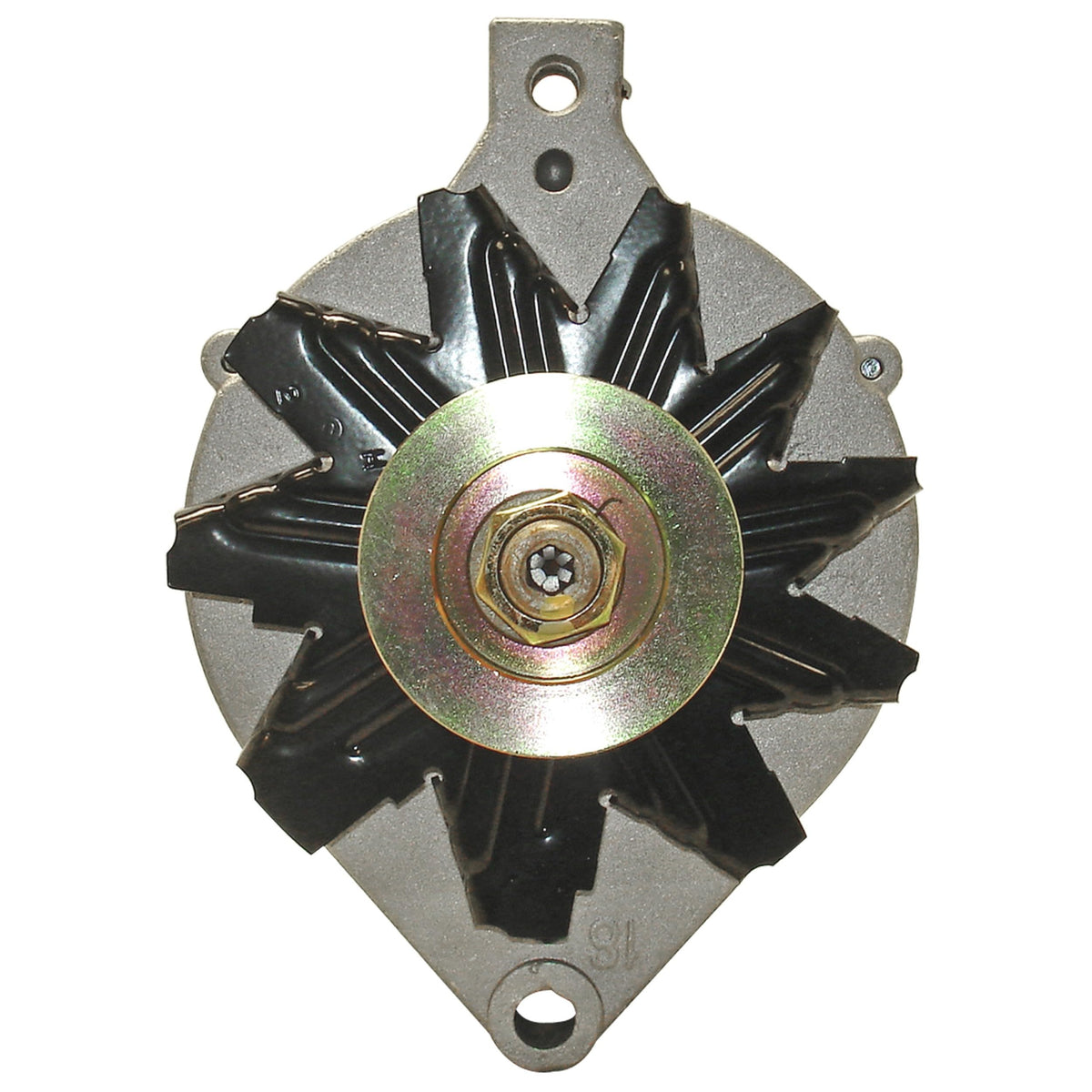 ACDelco alternator installed in engine bay demonstrating direct-fit replacement benefit