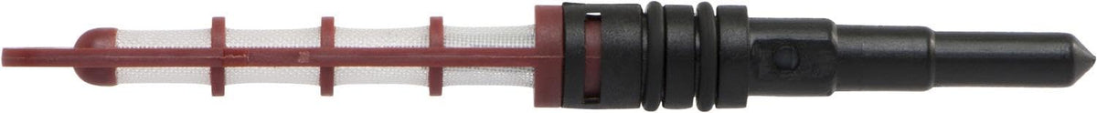 ACDelco orifice tube beside a coin showing scale for correct sizing choice