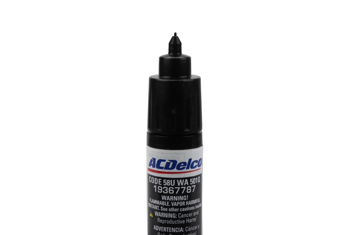 ACDelco pen cap and precision tip close-up for controlled paint application