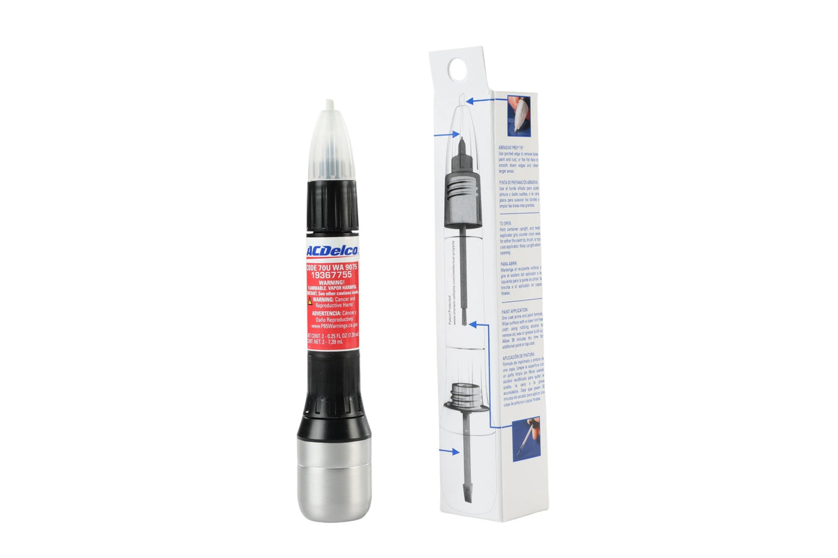 ACDelco piston pen tip closeup for precise chip filling and control
