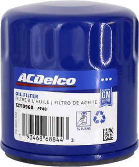 ACDelco PF48 close-up of gasket and filter end for secure seal and leak prevention
