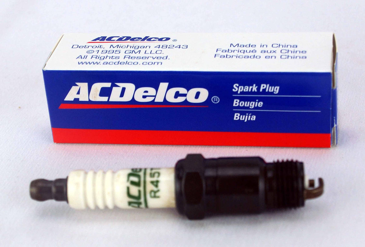 ACDelco R45TS installed in an engine cylinder head demonstrating proper fit and function