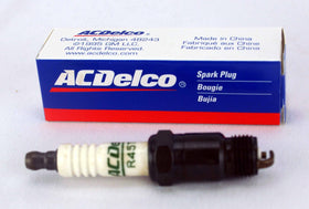ACDelco R45TS installed in an engine cylinder head demonstrating proper fit and function