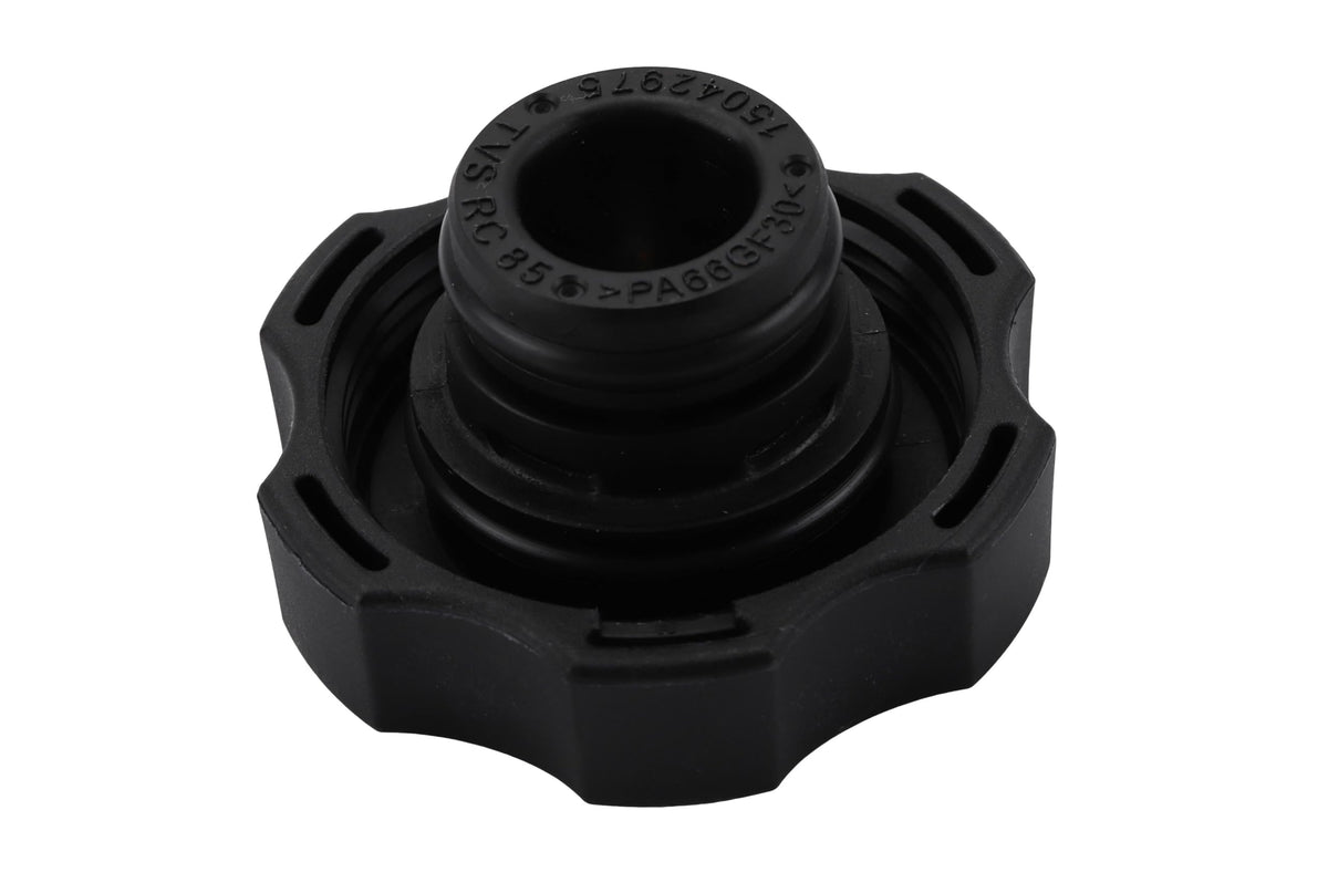 ACDelco RC85 installed on GM engine filler neck demonstrating correct fit and pressure control