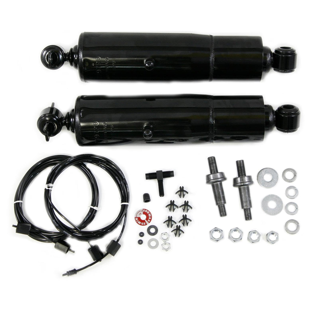 ACDelco rear air lift shock packaging and label showing model and fit benefit