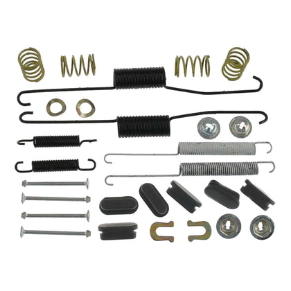 ACDelco rear drum brake hardware kit front packaging showing parts and professional fit
