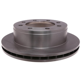 ACDelco rear rotor front face showing smooth finish and even braking benefit