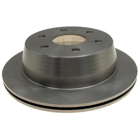 ACDelco rear rotor front view showing smooth finish and reliable fitment benefit