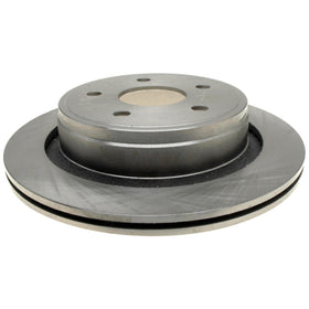 ACDelco rear rotor front view showing overall design and fit benefits
