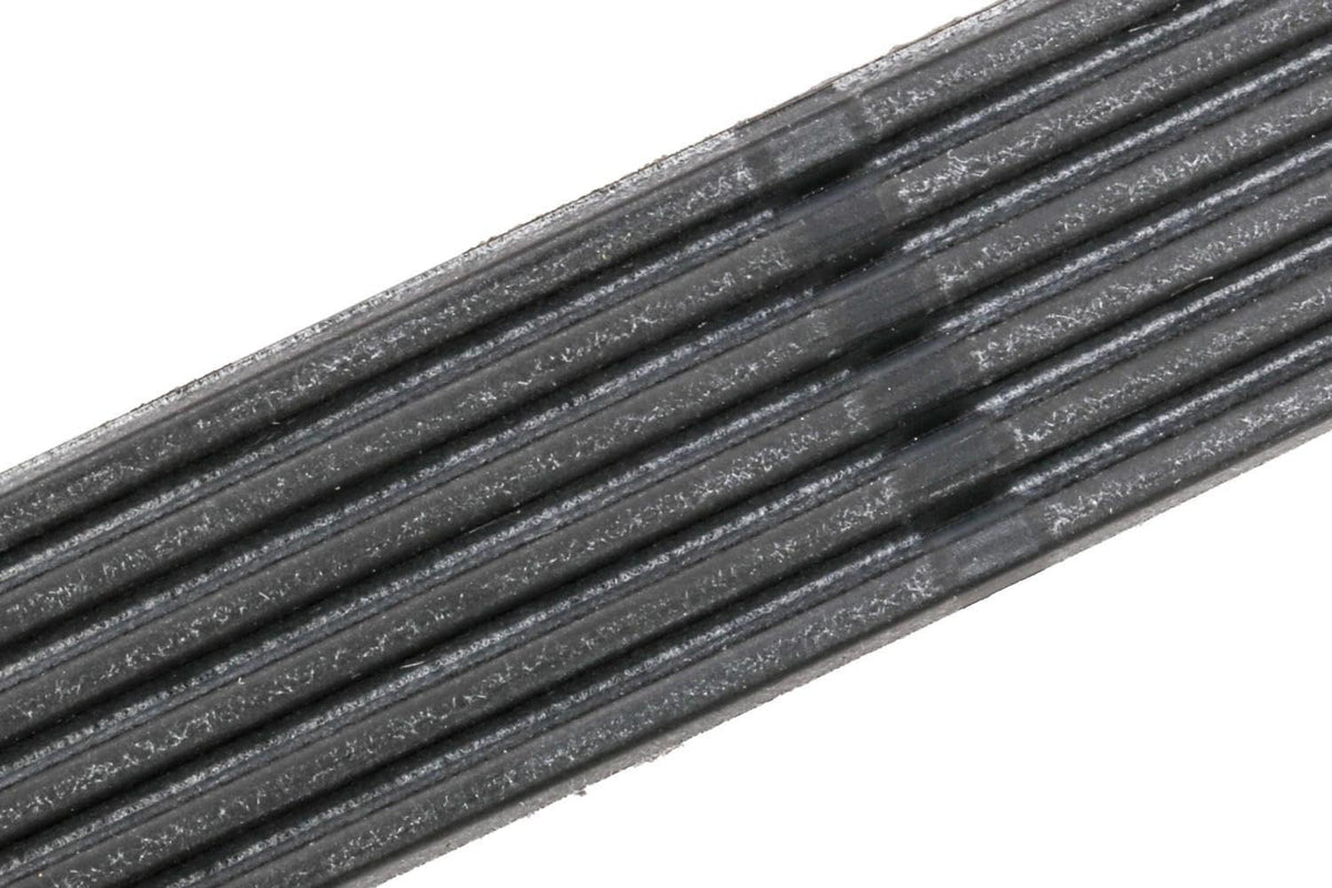 ACDelco ribbed belt close-up showing rib profile and durable material for reliable traction