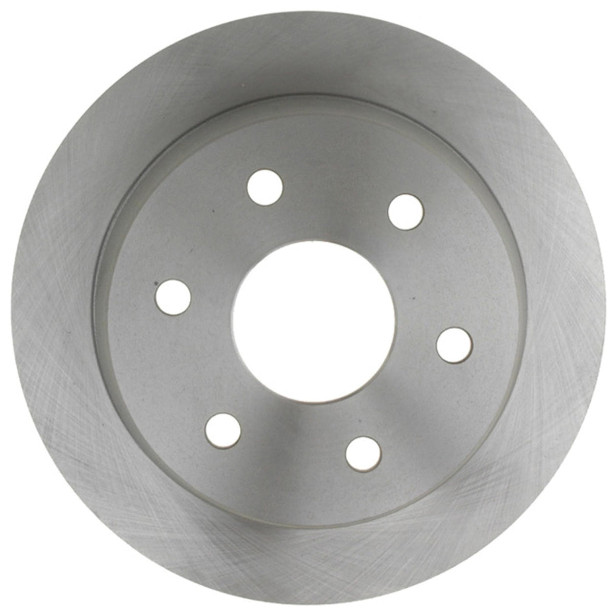 ACDelco rotor close-up surface finish highlighting flat contact area for longer pad life