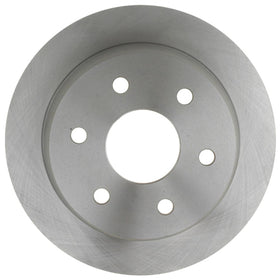 ACDelco rotor close-up surface finish highlighting flat contact area for longer pad life