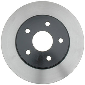 ACDelco rotor close-up of hat coating demonstrating corrosion protection